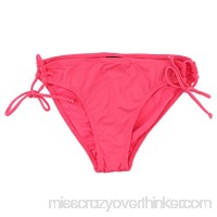 Apt. 9 Side Tie Swim Bikini Bottom for Women Coral B01EGDI7WE